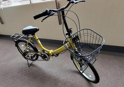 ☆値下げしました‼【ほぼ新品・近隣配送可】20型折り畳み自転車6