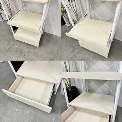  15571  NITORI レンジ台　キッチン収納   ◆大阪市内・東大阪市他 5,000円以上ご購入で無料配達いたします！◆ ※京都・高槻・枚方方面◆神戸・西宮・尼崎方面◆奈良方面、大阪南部方面　それぞれ条件付き無料配送あり！            の画像
