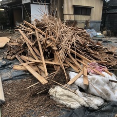 木材　廃材　無料で譲りますの画像