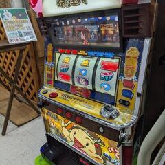 パチスロ実機 訳あり 祭の達人～ウィンちゃんの夏祭り～ン コイン不要機 ID：126-012595-007の画像