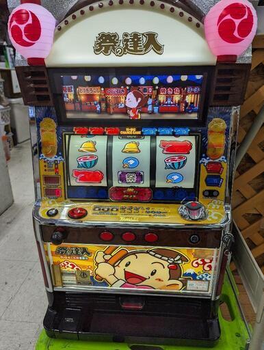 パチスロ実機 訳あり 祭の達人～ウィンちゃんの夏祭り～ン コイン不要機 ID：126-012595-007