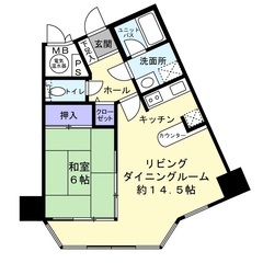 ノエル苗場　6階　１LDK