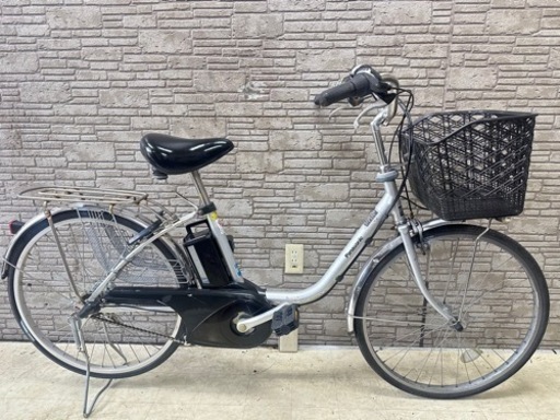 新春SALE??東京23区配達無料　新基準　Panasonic パナソニック　ビビ 6.6Ah電動自転車☆中古☆パナ 5342 ■24