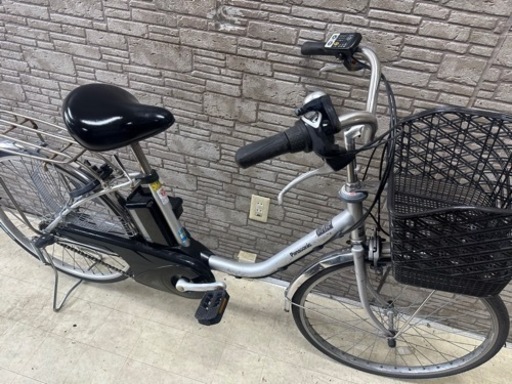 新春SALE??東京23区配達無料　新基準　Panasonic パナソニック　ビビ 6.6Ah電動自転車☆中古☆パナ 5342 ■24