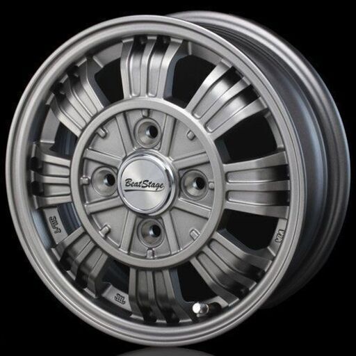 新品 BLEST BeatStage SD-C ブレスト ビートステージ 16インチ 4本 5J4HPCD100+45 シルバー N-BOX スペーシア等　(VHZ077)