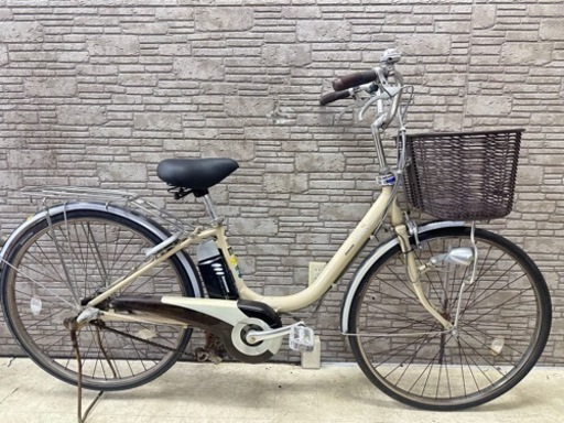 新春SALE??東京23区配達無料　新基準　ブリヂストン　アシスタ　4Ah リチウム 電動自転車 中古 1899