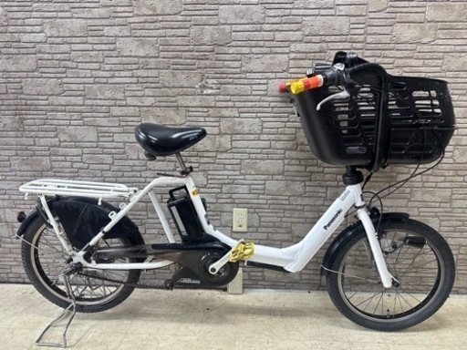 東京23区配達無料　新基準 Panasonic パナソニック ギュットアニーズミニ　6.6Ah リチウム 電動自転車中古　1898