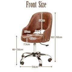 キャスター付き椅子の画像