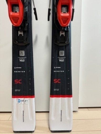 アトミック REDSTER SC + M10 スキー板163センチ