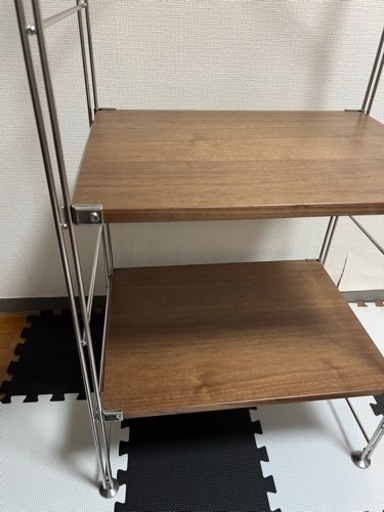 【値下げ】無印良品　ステンレスユニットシェルフ　ワードローブ