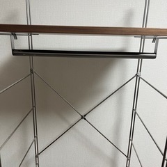 【値下げ】無印良品　ステンレスユニットシェルフ　ワードローブの画像