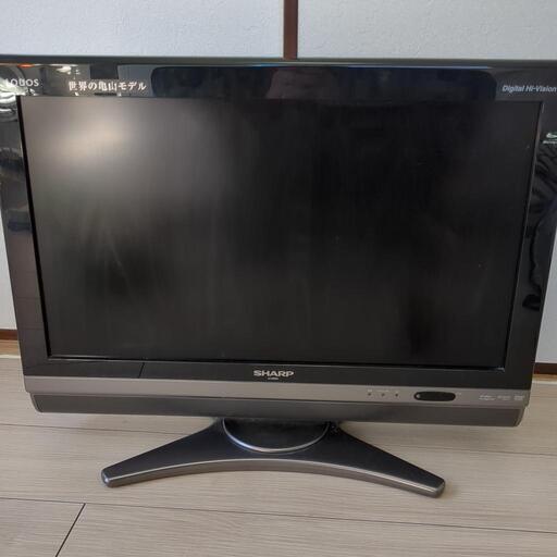 シャープ 26インチテレビ Blu-ray搭載モデル AQUOS LC-26DX2-B