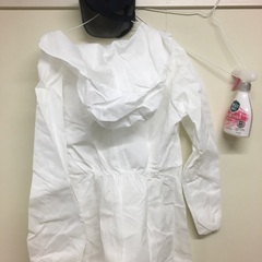 使い捨て用つなぎ　オーバーオール　Mサイズの画像