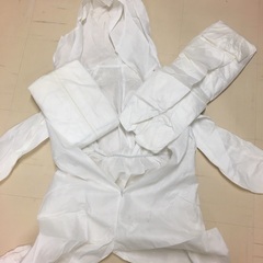 使い捨て用つなぎ　オーバーオール　Mサイズの画像