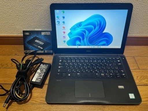 DELL Ltitude3380 i3/8GB 新品SSD120G MsOffice付 爆速ノート