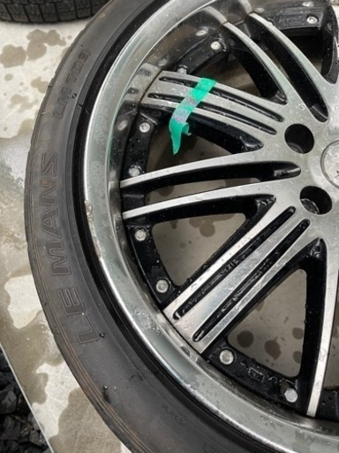 WORK varianza 19インチ　タイヤホイールセット　アルファード　エルグランド