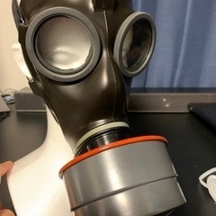 実物　スイス軍　M-71  ガスマスク の画像