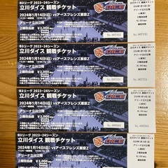 急募！  1/14 B3リーグ 立川ダイスVSアースフレンズ東京...