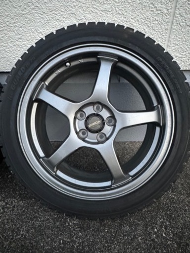 215/45r17 17x7j pcd100 5Hレガシープリウスなど