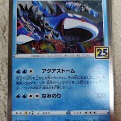s8a 007/028 カイオーガ 25th ANNIVERSA...