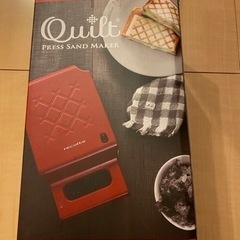 新品‼️未使用品‼️レコルトPress Sand Maker Q...