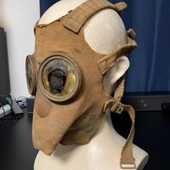実物　旧日本軍　ガスマスク の画像