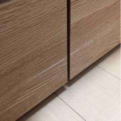 ニトリ　セミダブルベッド　収納付きの画像