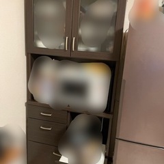 ニトリ 食器棚 の画像