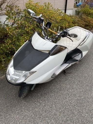 YAMAHA マグザム 低走行 白 カスタム 250cc