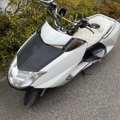 YAMAHA マグザム 低走行 白 カスタム 250cc