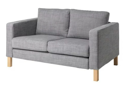 【引き取り限定】IKEA イケア　KARLSTADカルルスタード　ブラウン 引き取り限定】IKEA イケア KARLSTADカルルスタード ブラウン