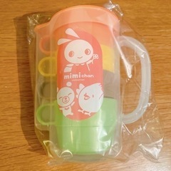 西松屋のみみちゃん！ コップ4つセットのケース付き