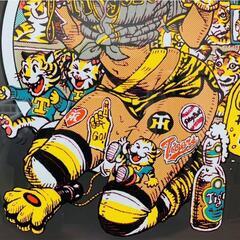 ロッキンジェリービーン 専用フレーム付 阪神 優勝 Rockin'Jelly