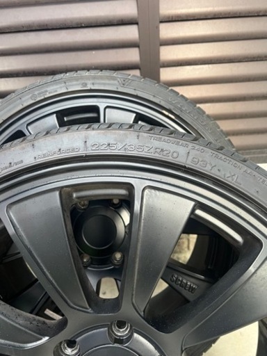 5ZIGEN 20インチ タイヤ付きバリ山 ハイエース 等