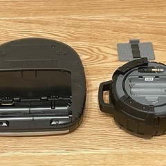 KENWOOD ポータブルCDプレイヤー&audio-technica ポータブルスピーカーの画像
