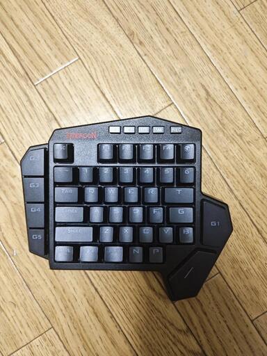 REDDARGON片手キーボード機械型2.4Ghz対応