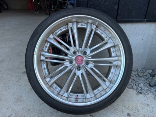 アルファード・ヴェルファイア　クレンツェ　アクエルド　20インチ　245/35/20