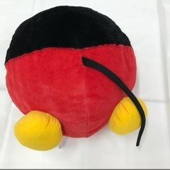 【新品•未使用】約35cmミッキーマウス　クッション　ぬいぐるみ　ディズニーの画像
