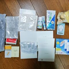 化粧品サンプルセット　洗顔ネット　ホテルアメニティ　トランシーノ