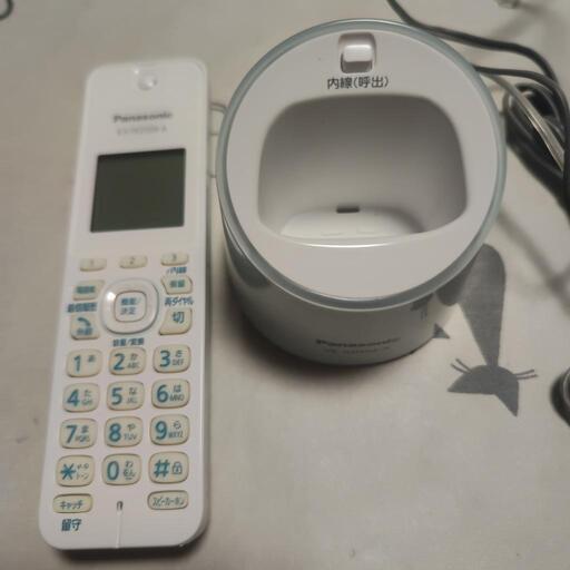 Panasonicコードレス電話機【超美品】3,500円→3,000円に値下げです