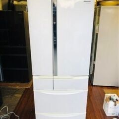 福岡市内配送無料　パナソニック Panasonic NR-FTF456-H [冷蔵庫（451L フレンチドア）クリアグレー]