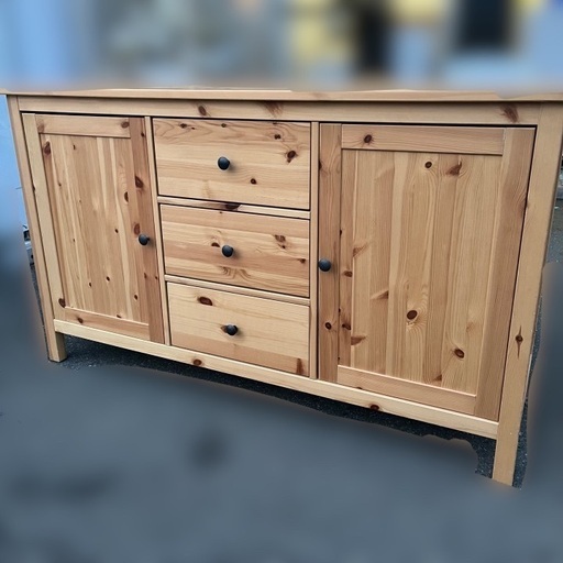 IKEA イケア　HEMNES ヘムネス　キャビネット　サイドボード　収納棚 J3296 美品 IKEA イケア HEMNES ヘムネス サイドボード