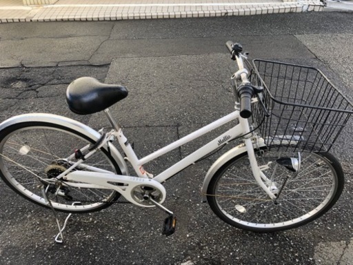 26インチ自転車　6段変速