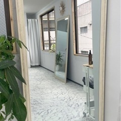 【専用】大型ミラー2枚セット　全身鏡　幅90㎝×高さ180㎝