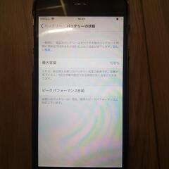 iPhone6(64GB)SPACEGREYケース付きの画像