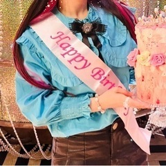 誕生日リボン 肩 リボン 誕生日パーティー 氷川台、上板橋