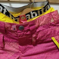 インハビタント　INHABITANT スノボウェアパンツ　USA M　ピンクの画像