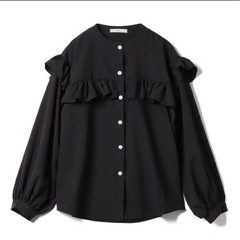 【新品未使用】 ブラウス フリル