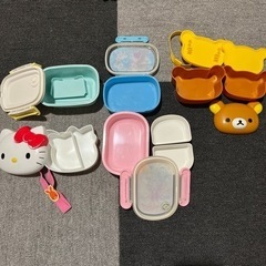女の子　お弁当箱の画像