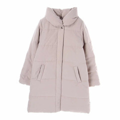 アースミュージック&エコロジー 中綿ツイードロングブルゾンの画像